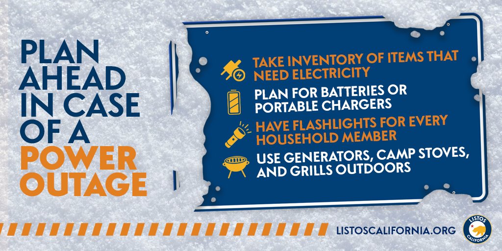 California Department of Consumer Affairs on Twitter "Stay prepared in