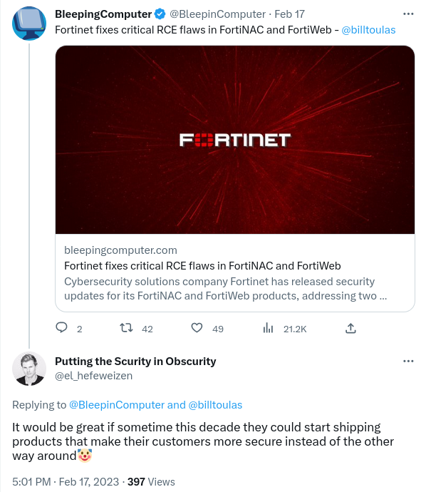 malwrhunterteam's tweet image. You know...
😂