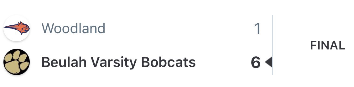 Beulah moves to 6-5 with a win over Woodland. Beulah faces Wadley at Southern Union on Thursday.