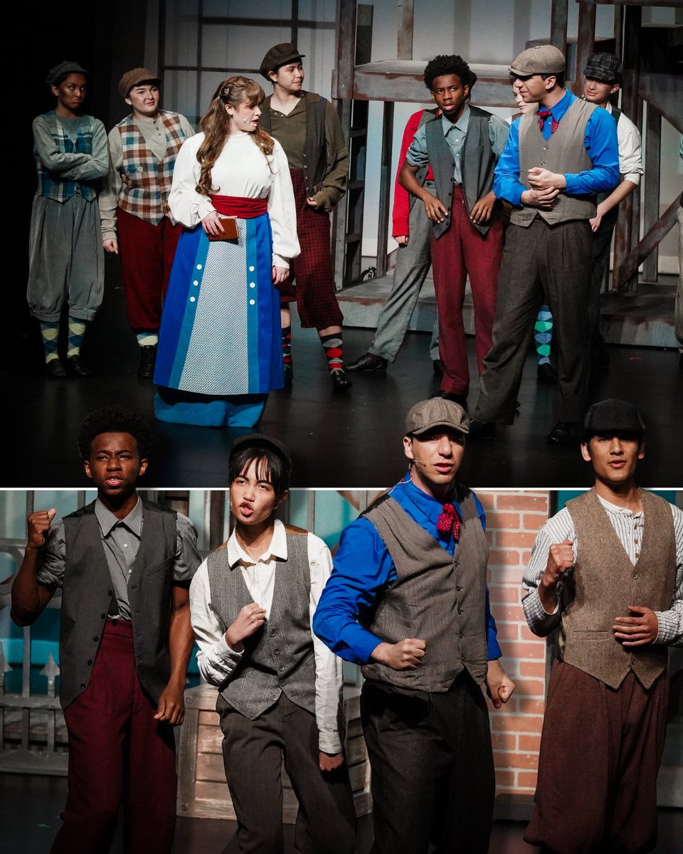 RyanJMaine's tweet photo. 🗞️ It’s Opening Week!
The Walnut High School of the Arts proudly presents “Newsies!”
Shows will be held on March 17, 18, 24, & 25 with a special sensory-sensitive matinee on March 25!
🎟 Tickets are for sale at https://t.co/IdiPbF4g6j.
#WalnutPride | @WVUSD_Tweet https://t.co/FmEIkwjumM