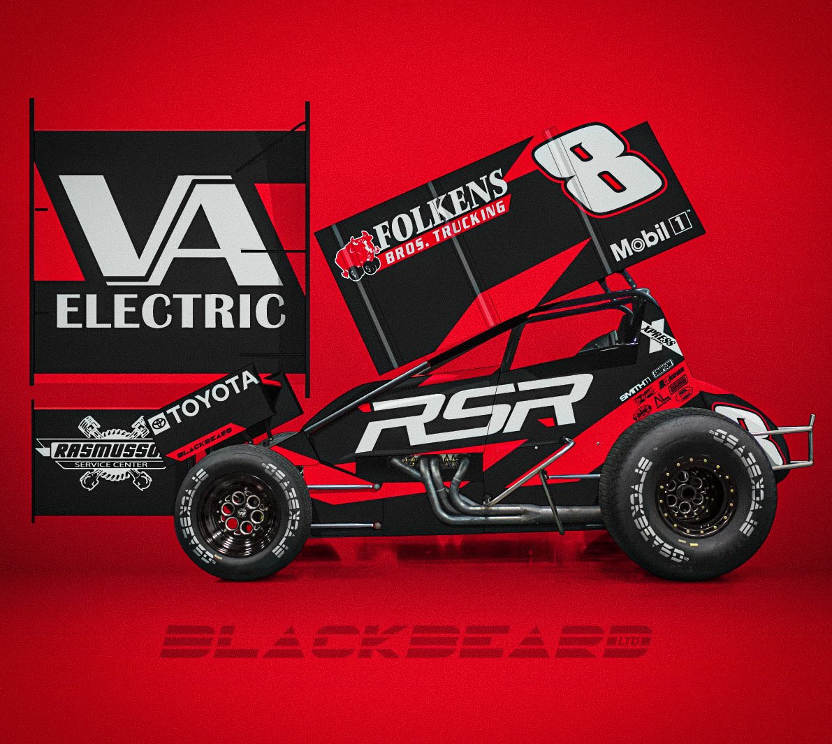 New design for RSR Aaron Reutzel and <a href="/ToyotaRacing/">ToyotaRacingusa2</a>