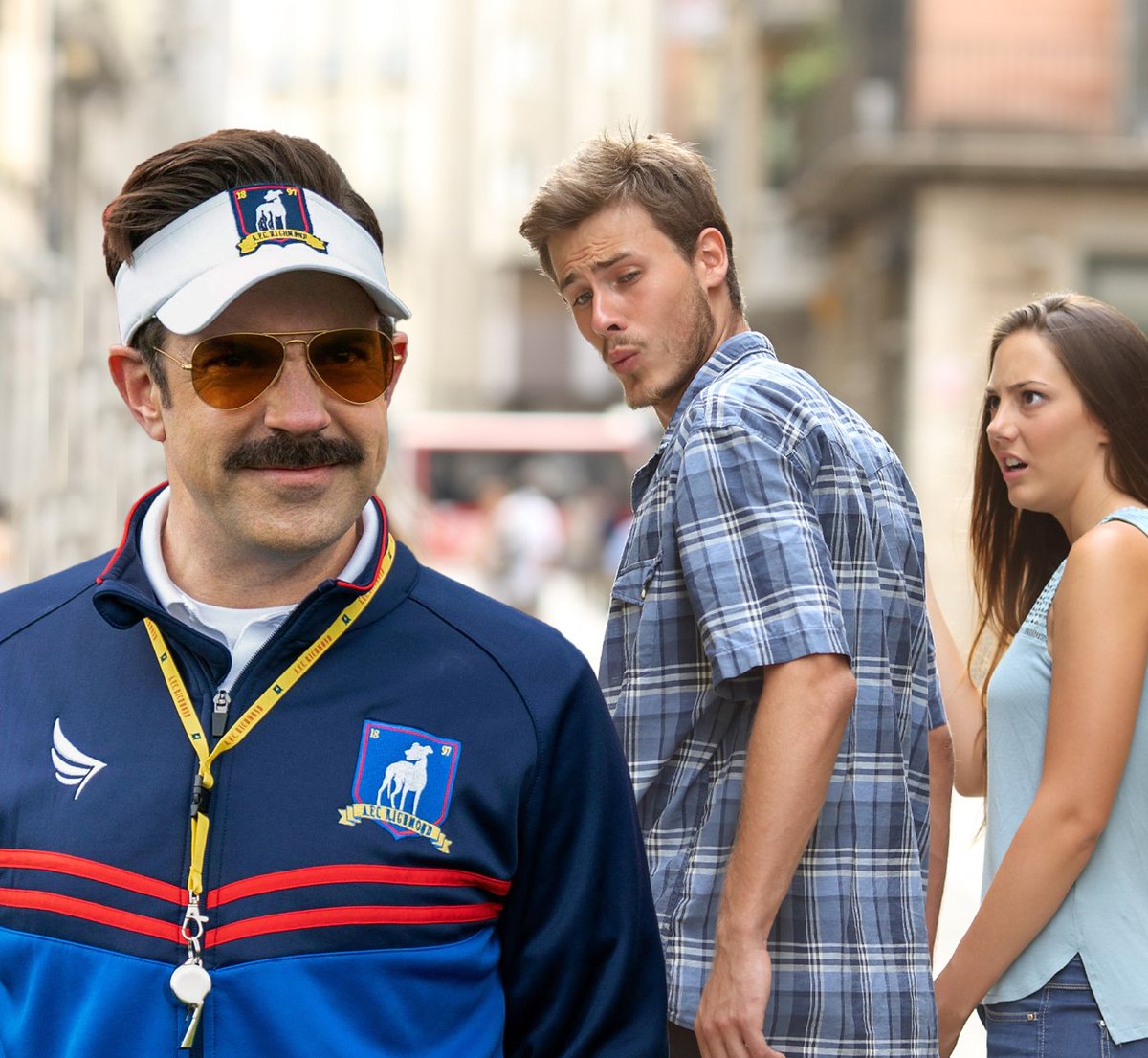 sportsbetcomau's tweet photo. Remembering Ted Lasso Season 3 drops today. https://t.co/6Uyyr5UcQD