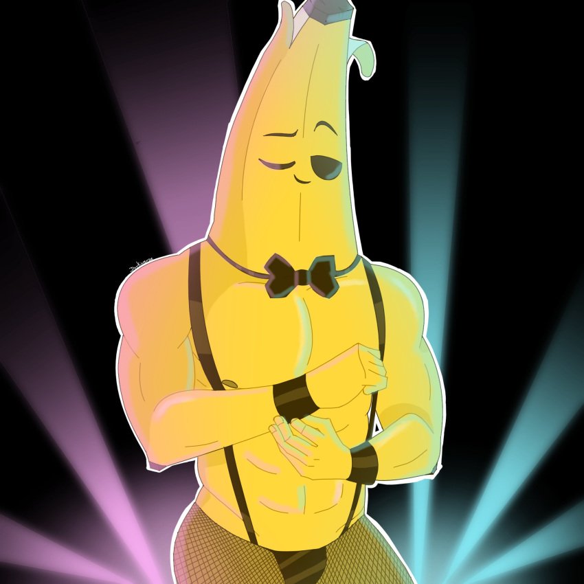 ZeroPointMen's tweet photo. - Peely - 

* Reoccuring icon of potassium
* saved the island and passed his driver's test
* has been in many different roles before, including a spy and even a mech suit. 
* part of your 5 a day
* literally just a human banana
* I mean if you're into that, go off I guess... https://t.co/6ot7U23Lbp