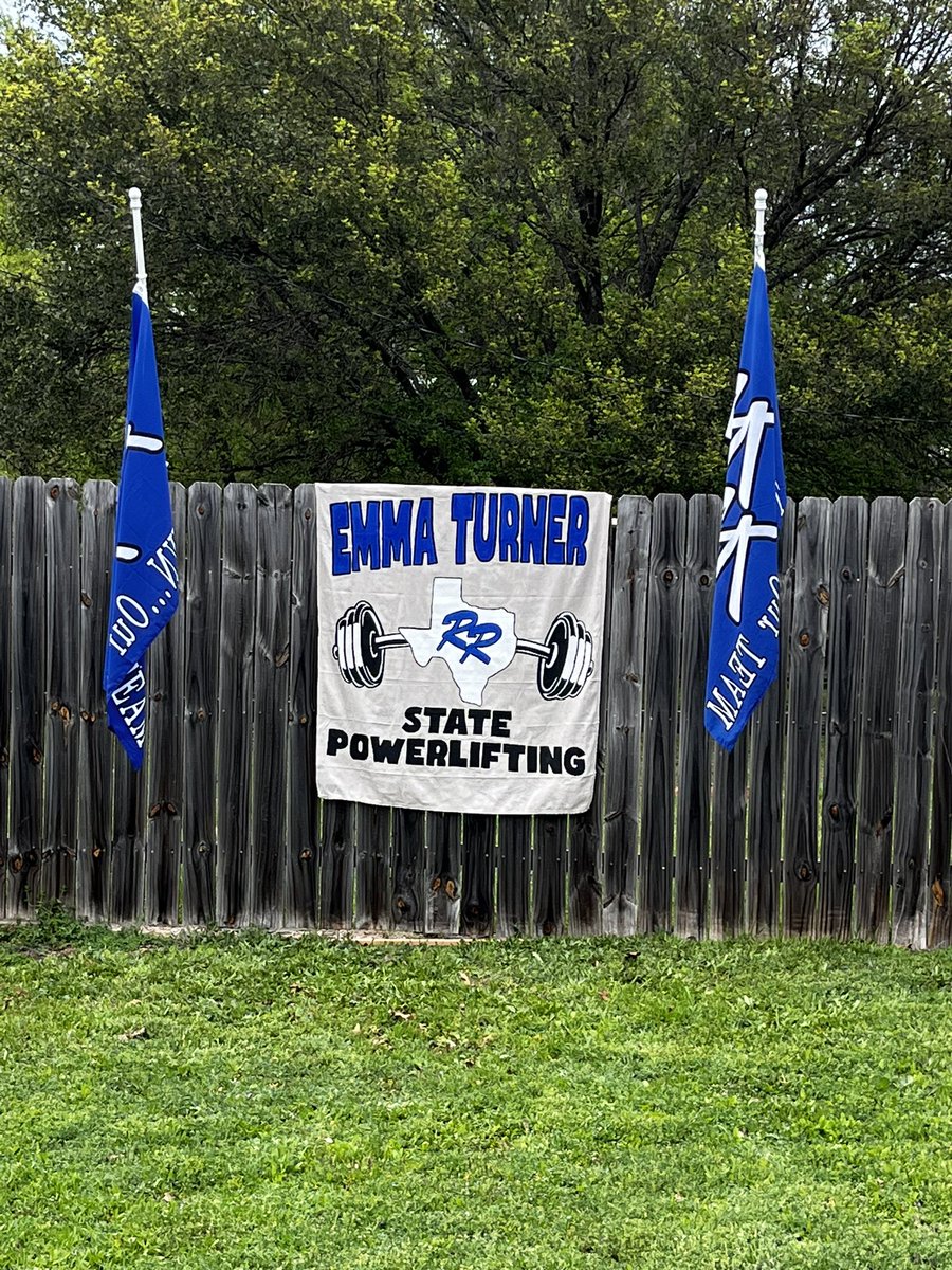Good luck at State powerlifting Emma!! <a href="/risdHS/">Robinson High School</a> <a href="/robinsonisd/">Robinson ISD</a>