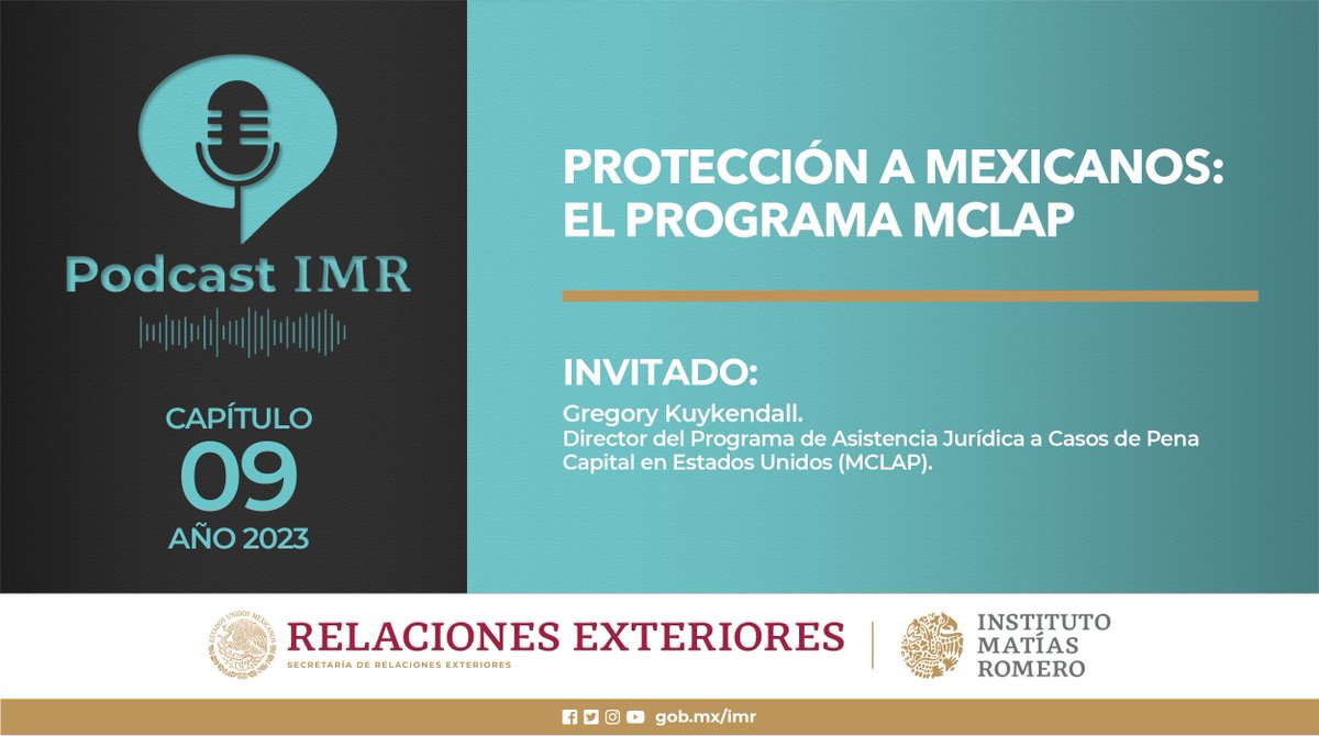 imatiasromero's tweet photo. Con #MCLAP el gobierno de México refuerza la protección de sus #connacionales más vulnerables en las primeras etapas del #procesojudicial. Es un esfuerzo de @SRE_mx que surgió en el año 2000 y se mantiene en evolución.

➡️https://t.co/st24xUbETo

#derechosfundamentales https://t.co/LyUT6HWq7R