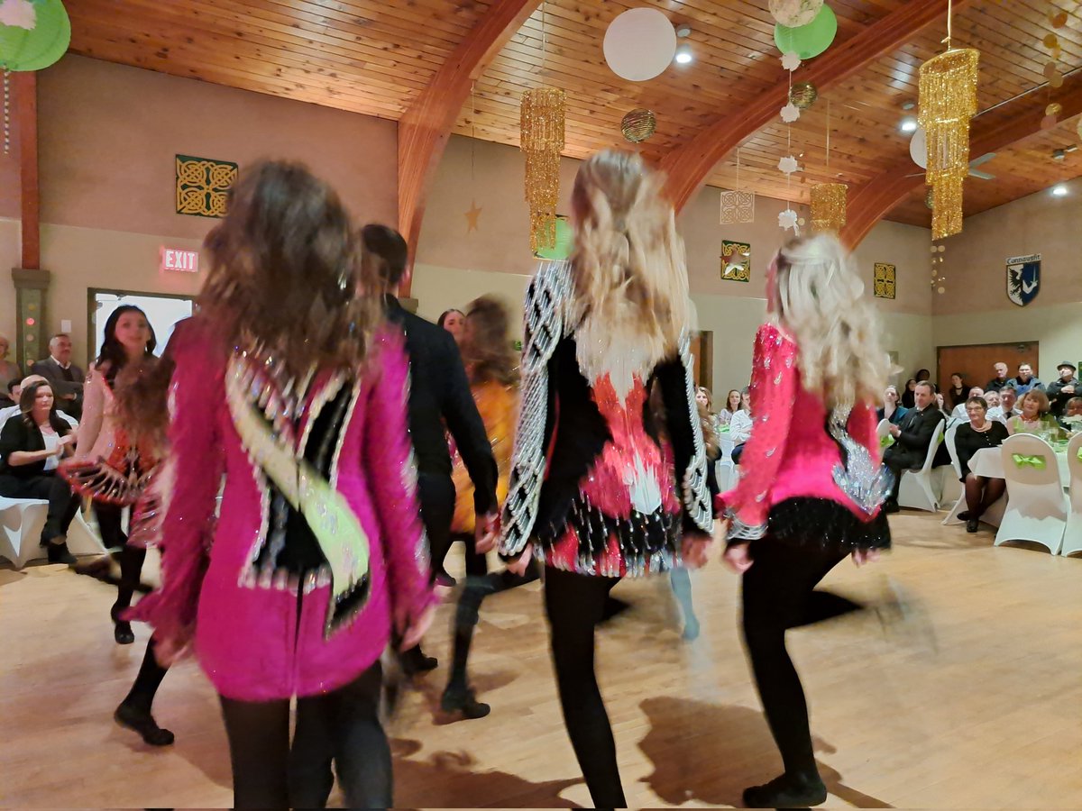 IrlCGVancouver's tweet photo. Kicked off St. Patrick's Week 🇮🇪 in style this weekend at the Irish Cultural Society's 'Green Tie Affair'☘️. Great food, great music, lots of dancing and even more craic!! The ICS have an incredible facility, great to see so many people celebrating #StPatricksDay #GlobalIreland https://t.co/Hegf3d7fKr