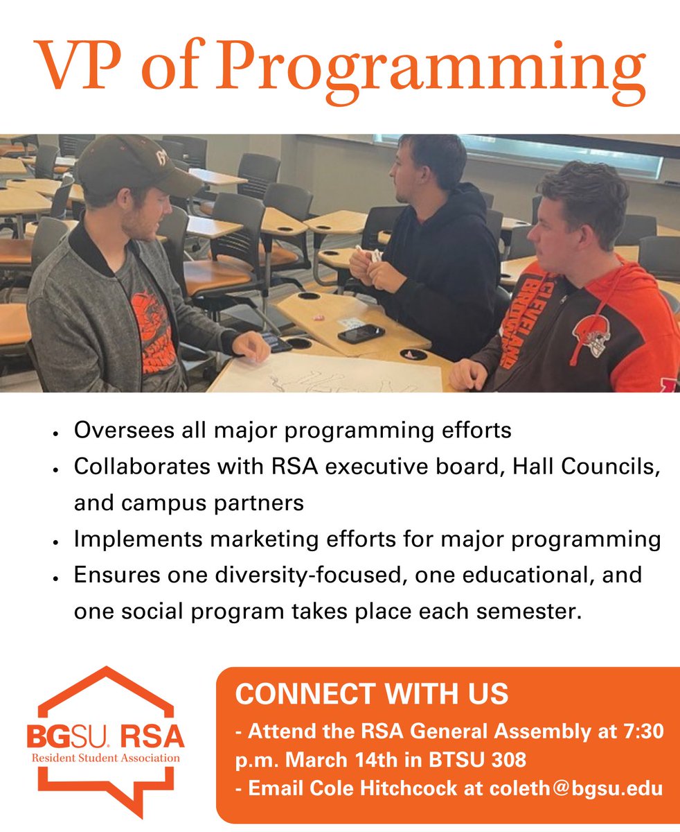 BGSU RSA tweet media