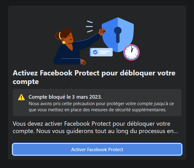 NonHumain's tweet photo. Encore @facebook et ces merdes d'applis qu'ils t'imposent d'activer .... qu'ils aillent se faire foutre !
#FacebookProtect https://t.co/8rMiR4L5lK