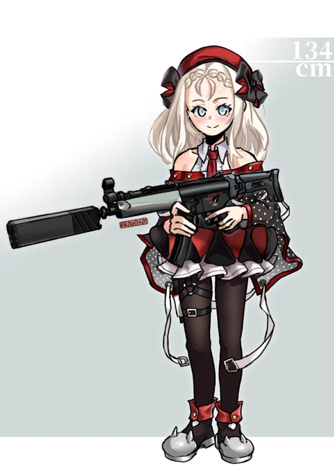 身長134cmの壁役#MP5 