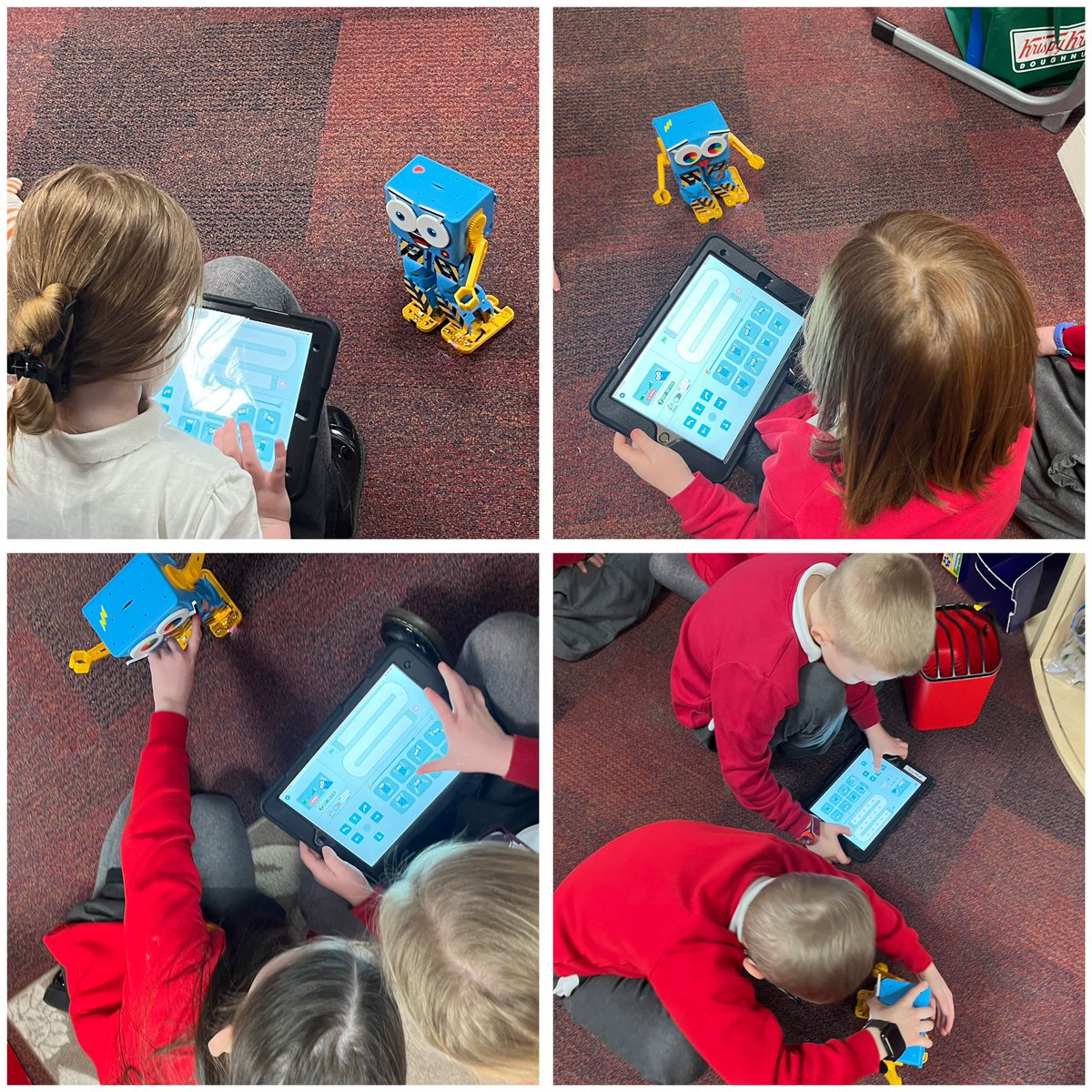 glencairn_ps's tweet image. P3/2 are enjoying STEM week with a special appearance from Marty the robot! We had a great giggle programming them to dance 🕺🏻🤖 #STEMWeek2023 #technology #robots