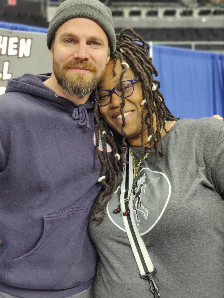playthetape58's tweet photo. 🤣😂🤣💕🤣💕❤️
I love making him laugh
#stephenamell
#comicconlife

I missed U             Smile or I bite U https://t.co/AQEGDpmedz