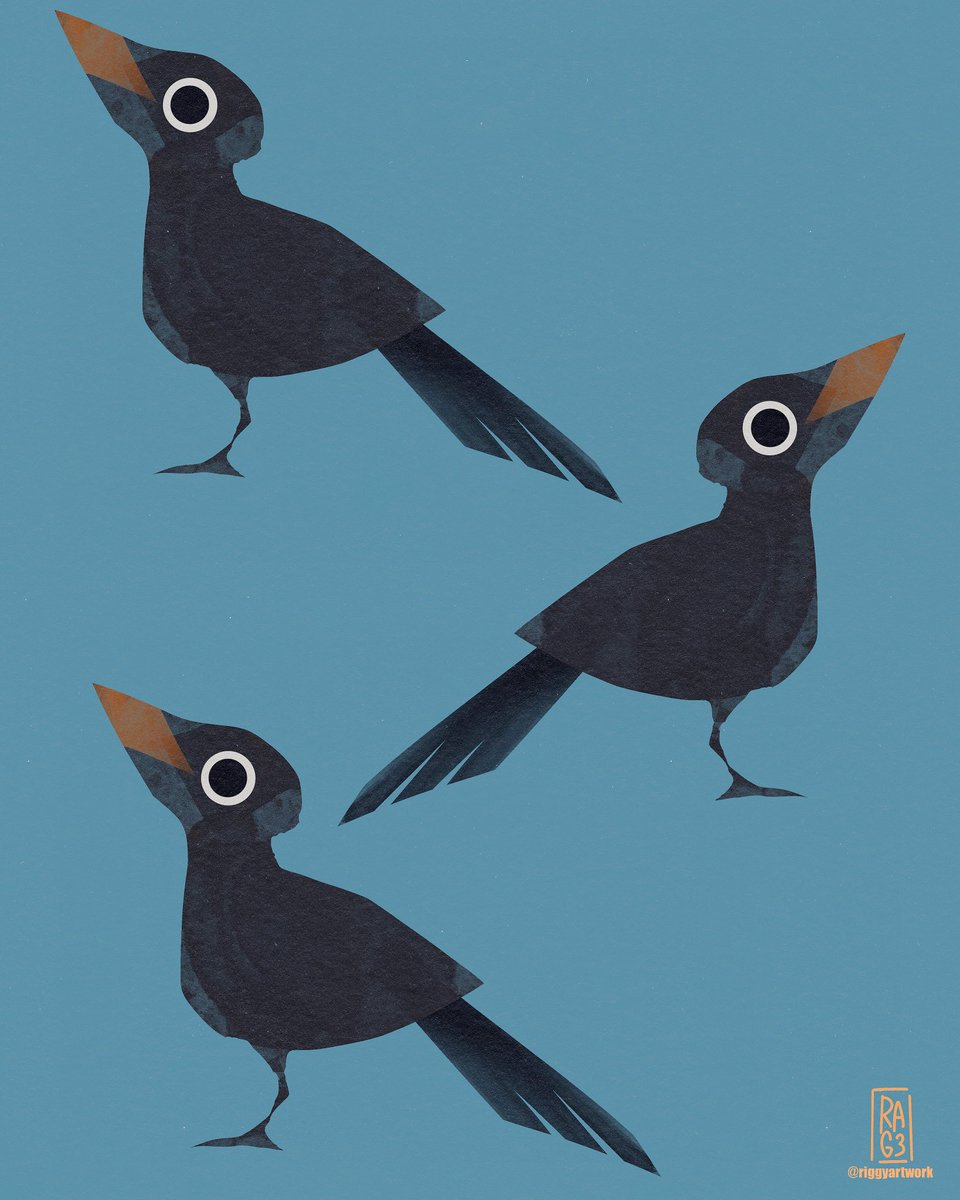 Riggyartwork's tweet photo. Couldn’t sleep again last night. The birds of anxiety were making a ruckus in my head. Take care of yourself ✨🌕
#pocketprocreate #procreateart #illustraion #illustrationartist https://t.co/2c3FEF8jOk