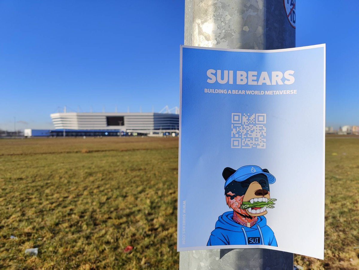 SuiOkayBears's tweet photo. Take a look at these incredible photos of posters that have been taped all over the world, spreading a message of love and support❤️

Our community is truly one of the best movements in web3.

Here are just a few of the many posters taped in different and unique locations🌍 https://t.co/Q2QilStOtC