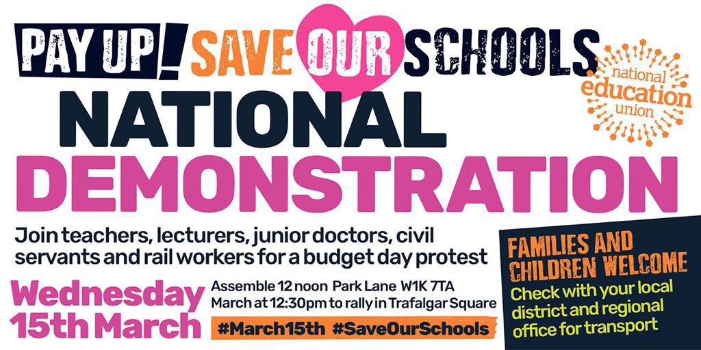 Tomorrow 🪧 

I don’t want to be on strike. But if I don’t stand up now, I may as well resign. 

The career I worked so hard for is now completely unsustainable. 

Schools are at breaking point. Teachers are at breaking point or already broken.

Enough is enough. ✋