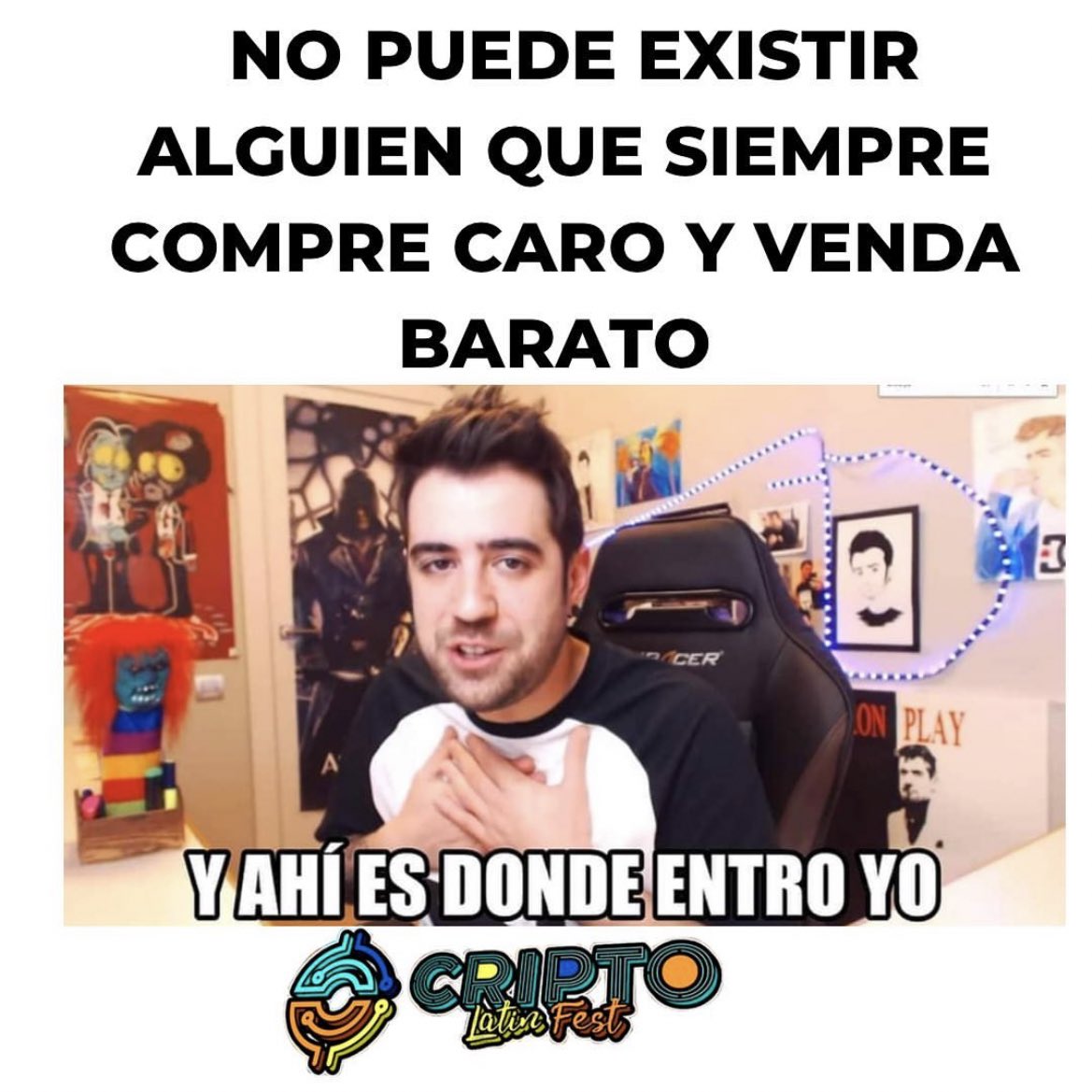 Criptolatinfest's tweet image. Aquí entro yo 😂🤣🤣

#btc #bitcoin #criptomeme