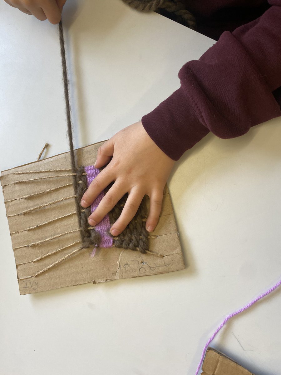Our Year 1 pupils have being busy developing their under over action whilst producing some fantastic weaving. #PrimaryRocks #PrimaryDT