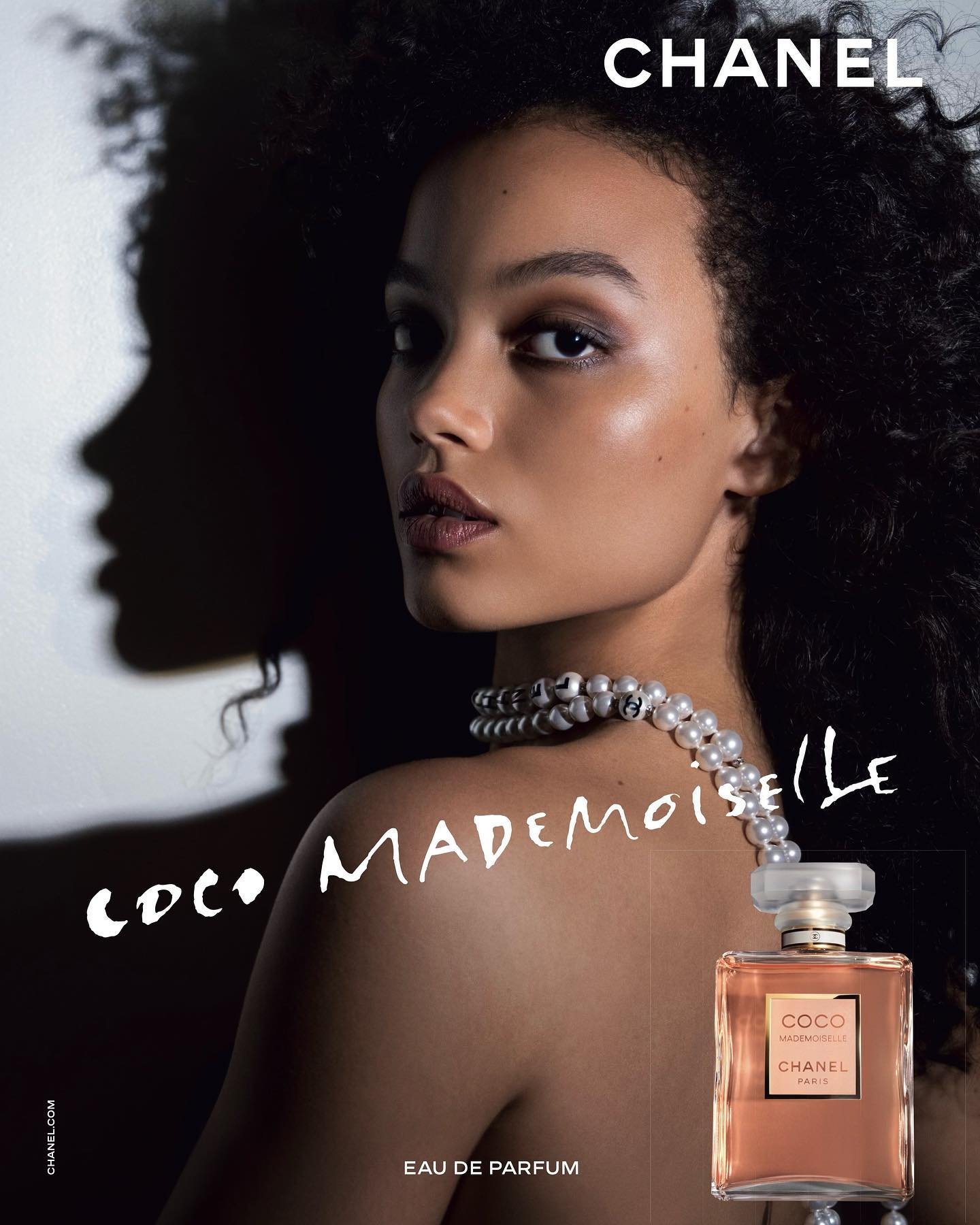 HCM on X: Whitney Peak for Chanel's Coco Mademoiselle Fragrance campaign.   / X