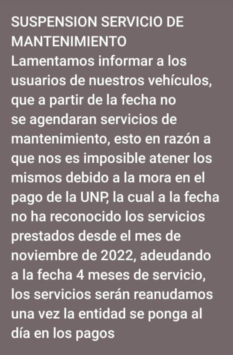 Director Augusto Rodríguez <a href="/UNPColombia/">Unidad Nacional de Protección, UNP.</a> en los años que lleva la entidad primera vez que se presenta ésta situación bienvenido el ocaso de la UNP, los afectados son los beneficiarios <a href="/MinInterior/">MinInterior Colombia</a> <a href="/SenadoGovCo/">Senado de la República 🇨🇴</a> <a href="/CamaraColombia/">Cámara de Representantes de Colombia</a>