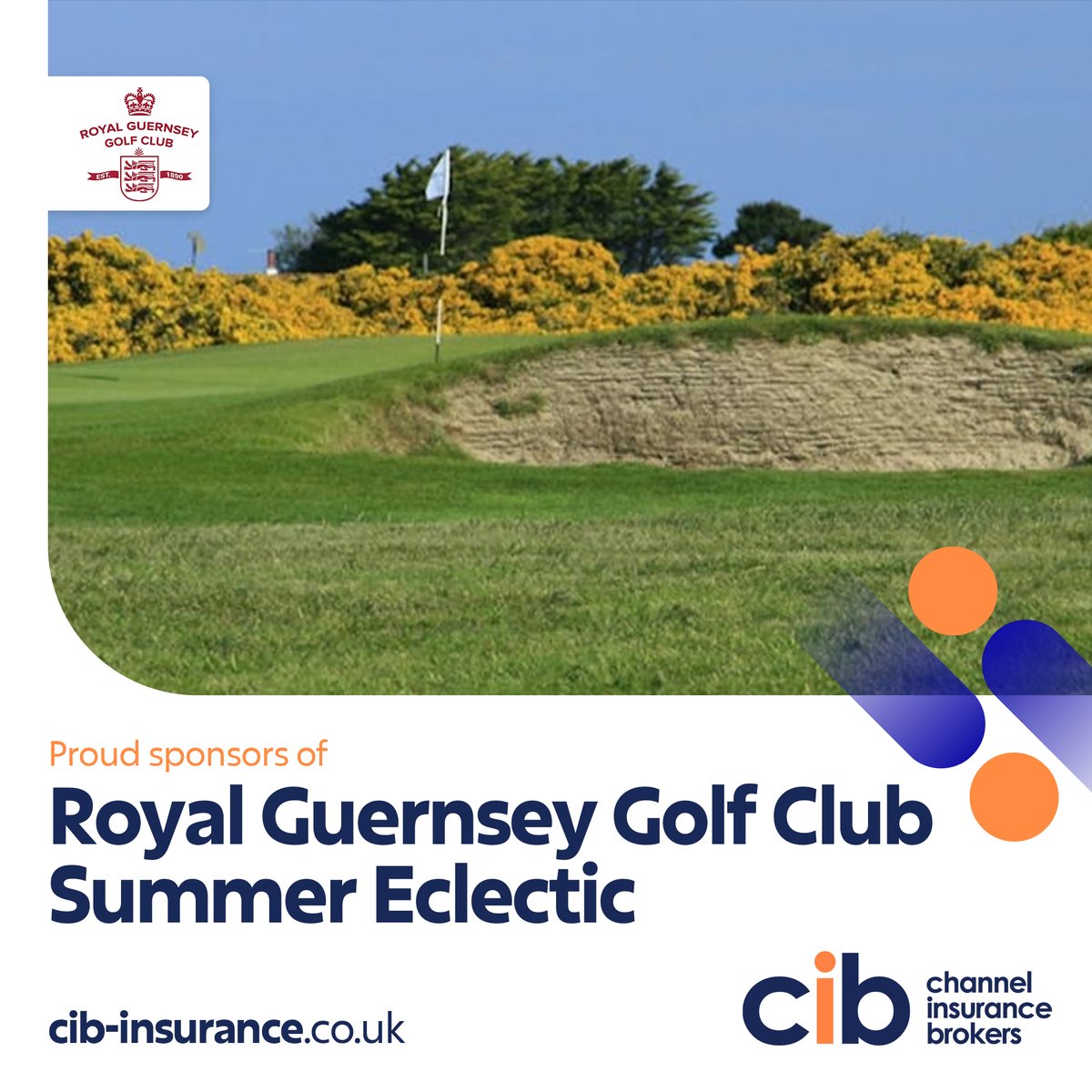 Channel Insurance Brokers - Guernsey & Jersey (@cib_guernsey) on Twitter photo CIB are delighted to be sponsoring the Eclectic Golf Tournament again this year at the <a href="/RoyalGuernseyGC/">Royal Guernsey Golf Club</a> which helps support <a href="/BowelCancerGSY/">Bowel Cancer GSY</a> and <a href="/MaleUprisingGsy/">MUG</a>. CIB are delighted to be sponsoring the Eclectic Golf Tournament again this year at the <a href="/RoyalGuernseyGC/">Royal Guernsey Golf Club</a> which helps support <a href="/BowelCancerGSY/">Bowel Cancer GSY</a> and <a href="/MaleUprisingGsy/">MUG</a>.