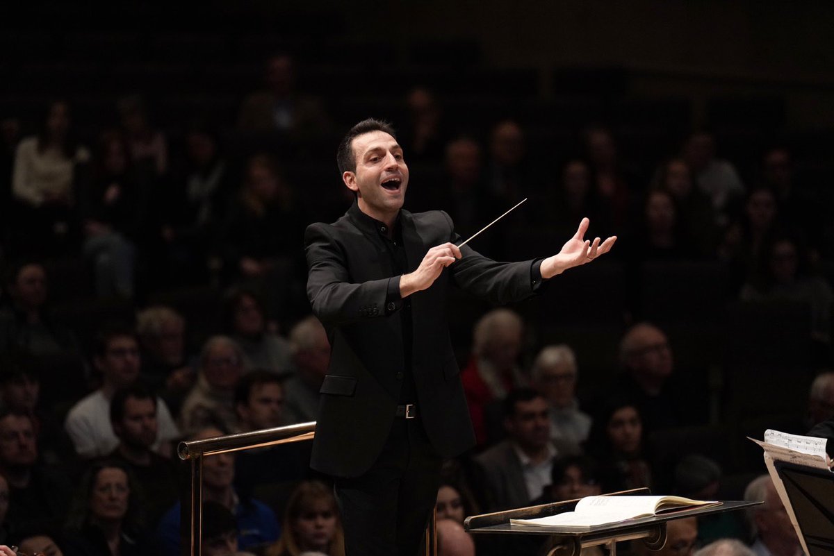 conductorscomp's tweet photo. First up on the @bridgewaterhall podium is Pablo Urbina! 

Mozart and Sibelius for our judges and audience 🎵 

#SHICC23 

📸 Alex Burns, The Hallé https://t.co/qP7ueVIfml