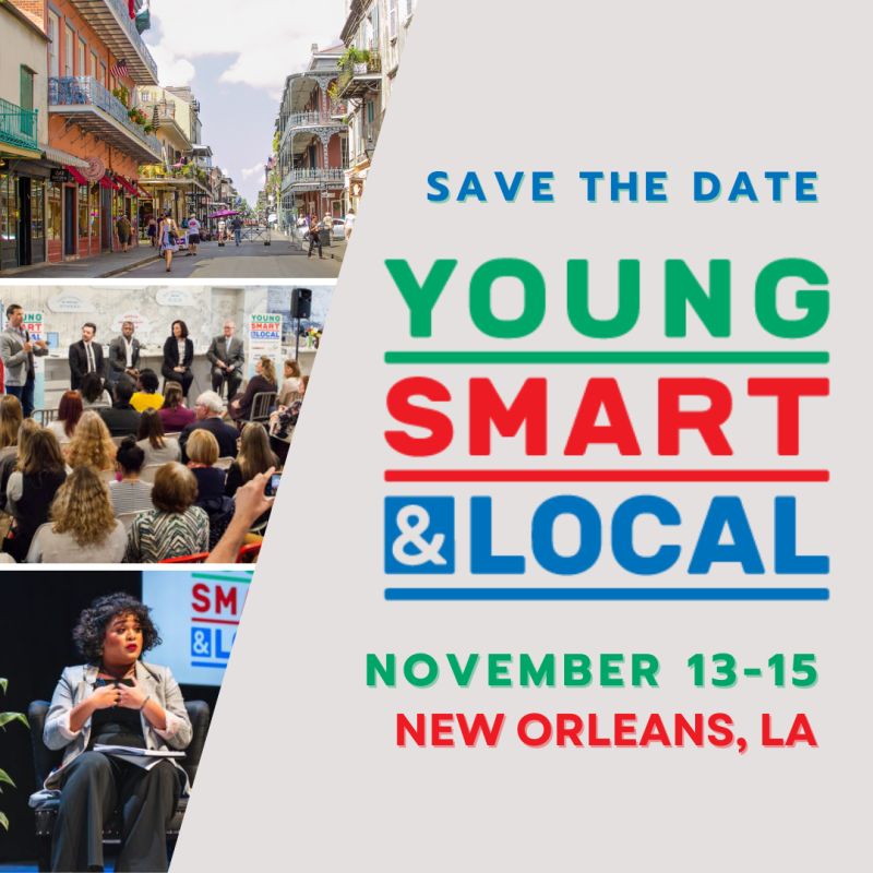 GNO, Inc. (@gnoinc) on Twitter photo This year GNO, Inc. is hosting the <a href="/YoungSmartLocal/">Young Smart & Local</a> conference! This three-day conference is designed to inform and engage leaders from higher education, business, economic development, & community organizations on best practices around talent growth.
➡️ bit.ly/3mFPORd This year GNO, Inc. is hosting the <a href="/YoungSmartLocal/">Young Smart & Local</a> conference! This three-day conference is designed to inform and engage leaders from higher education, business, economic development, & community organizations on best practices around talent growth.
➡️ bit.ly/3mFPORd