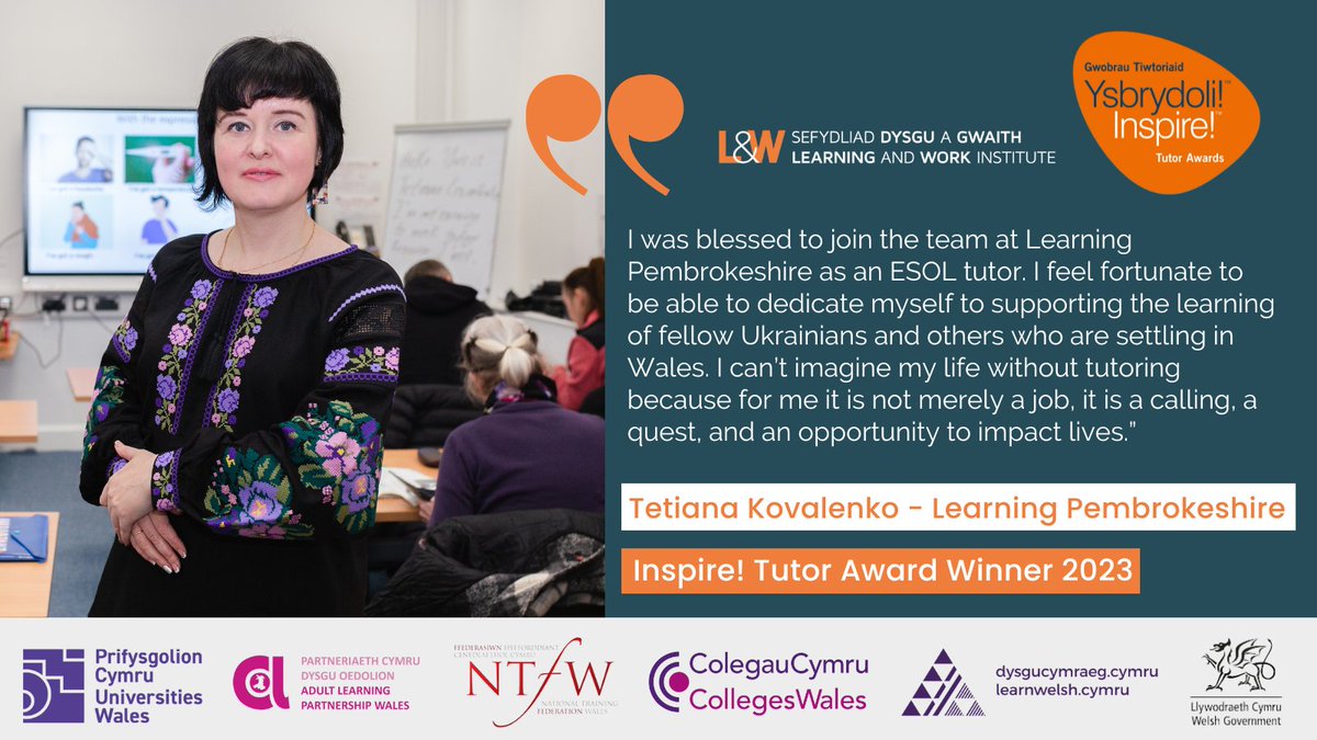 Dysgu a Gwaith Cymru | Learning and Work Wales tweet media