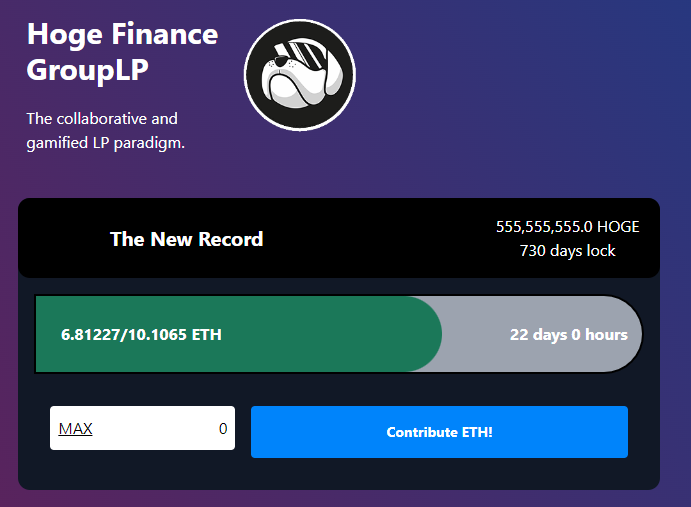 OptiSwap's tweet photo. #GroupLP protocol is responsible for getting many first-time LP holders' feet wet. With incentives from the $500k HOGEDao.eth wallet, and gamification from the group soft-lock, it's never been more fun to jump in.
Come join #DeFi pioneers and snag some LP
https://t.co/Pn18PlCaeq https://t.co/8lSgnxgPIo
