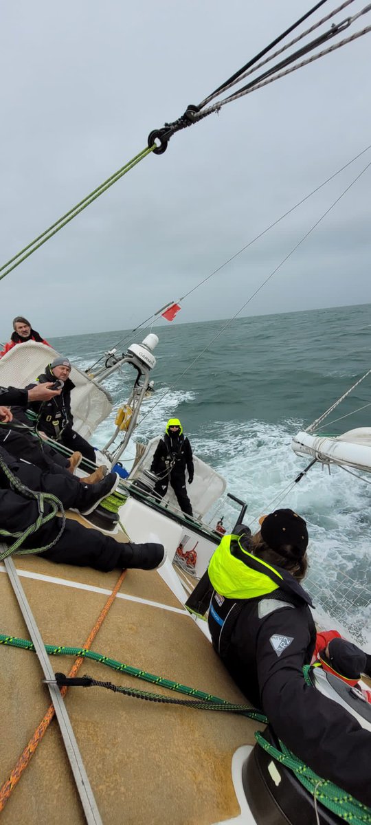 WMSAR_AL's tweet photo. A week living at 45 degrees learning about leadership, followership, teamwork and resilience… oh and a bit about sailing a 70” Clipper too! #inspiration https://t.co/T1SyE3WBSU