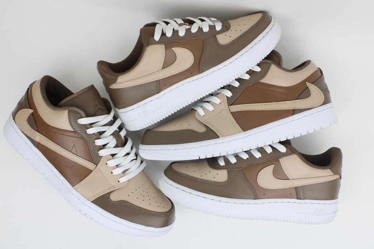 EyliseCustomz's tweet image. #customshoes #customsneakers #angelusdirect #nikeairforce1 #jordan1