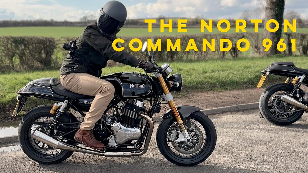 TBM_Moto's tweet photo. Test riding the Norton Commando 961 https://t.co/7lrrvfhOrX via @YouTube https://t.co/1paPhFUoxK