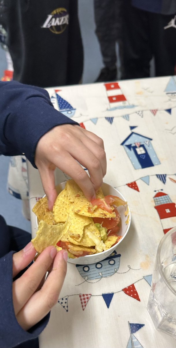 ⁦<a href="/BlakeHouseRHS/">Blake House RHS</a>⁩   It might look messy but they say it’s yummy healthy!! Thank you Mrs Blackwood for showing us how simple this treat is!! From Yr 7 boarders in BK. ❤️