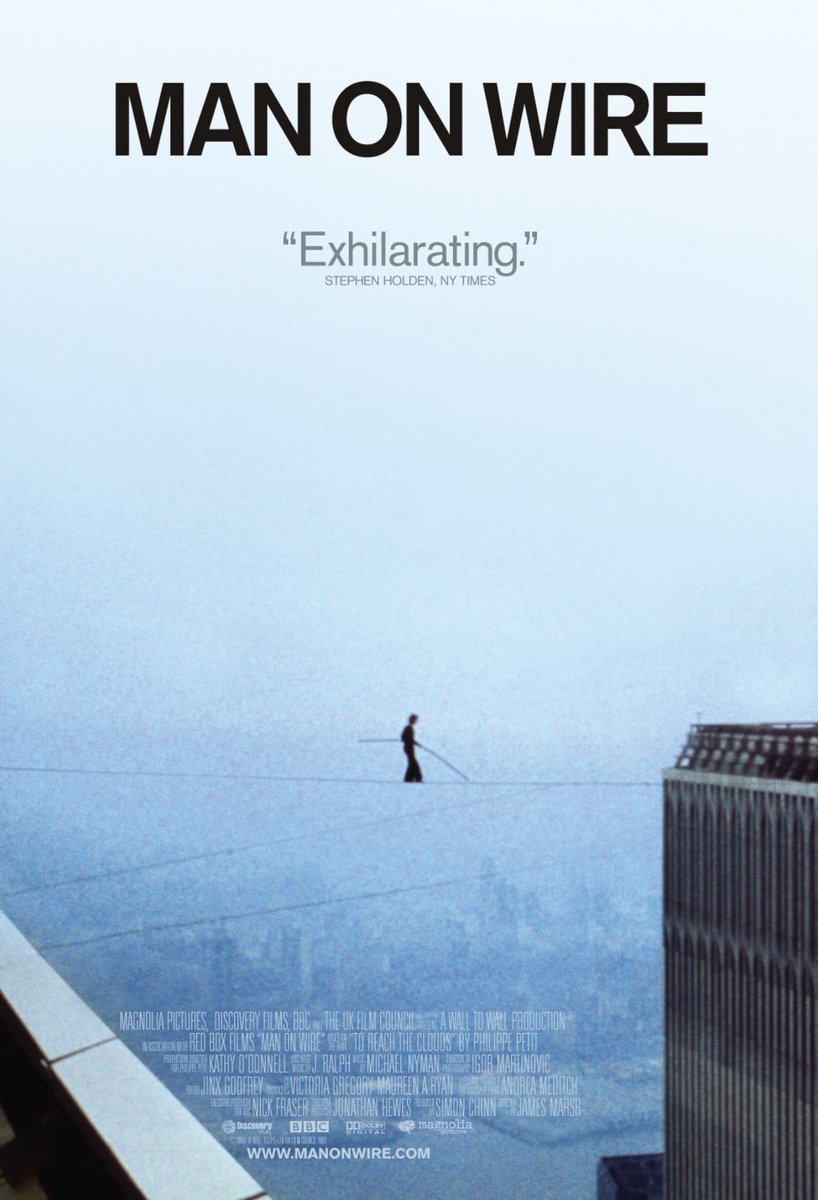 ML_Philosophy's tweet photo. 10 netflix documentaries that will change your life + mindset:

1. MAN ON WIRE https://t.co/juRcBUNIpX