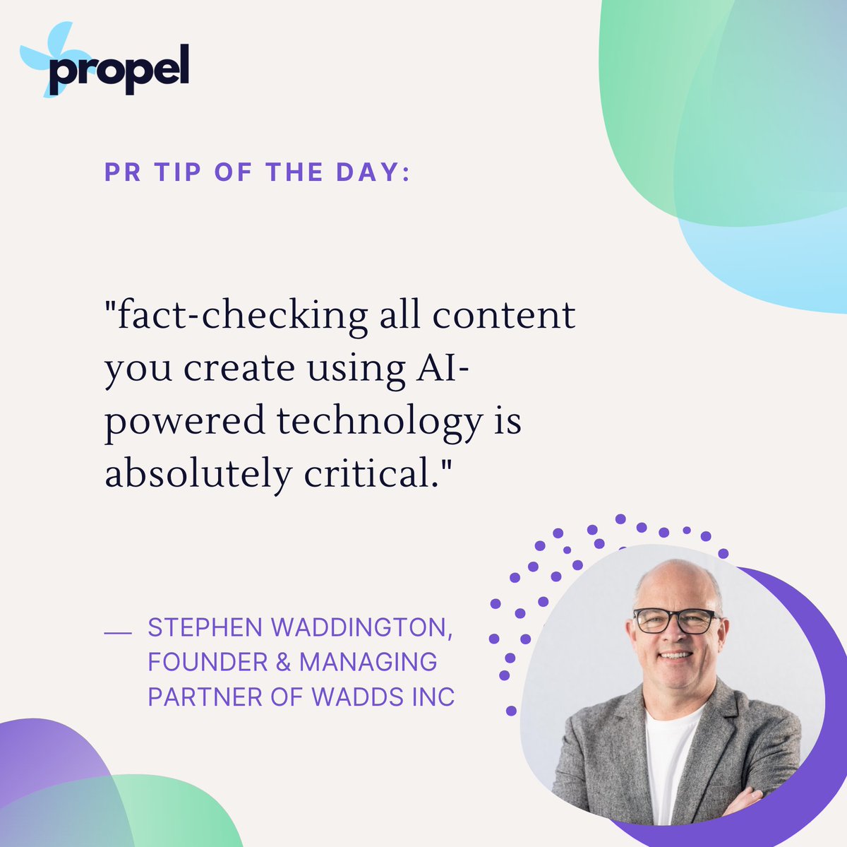 As PR and comms pros, it's essential to stay on top of tech trends, but don't forget the basics... 

Always fact-check AI-generated content! 

Thanks to @wadds for the reminder. 💡

#PRtips #commspros #AI #factchecking