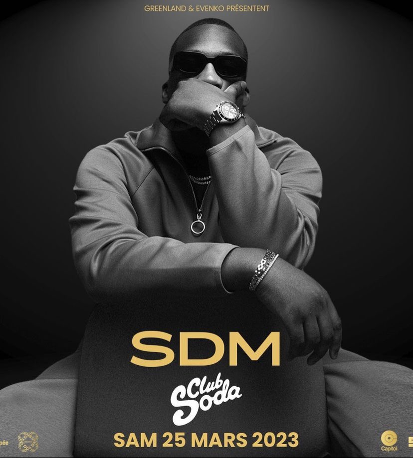 kolisomator's tweet photo. Voilà à quoi ressemble SDM sur scène 🥵🔥. Ne le manquer pas au Club Soda le 25 mars 📅📍 https://t.co/DQdpGHayT1