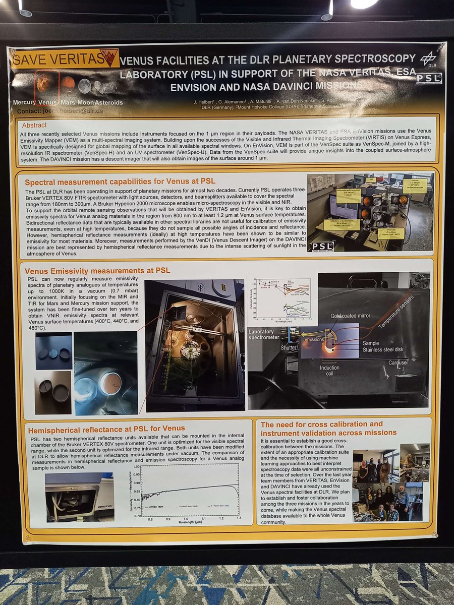 Planetguy_Bln's tweet photo. Join us tonight for some fun Venus lab work going on at @PSL_Berlin for VERITAS and @envisionvenus #VenusProgram (and get your #SaveVERITAS ribbon) https://t.co/omZaEfrLy7