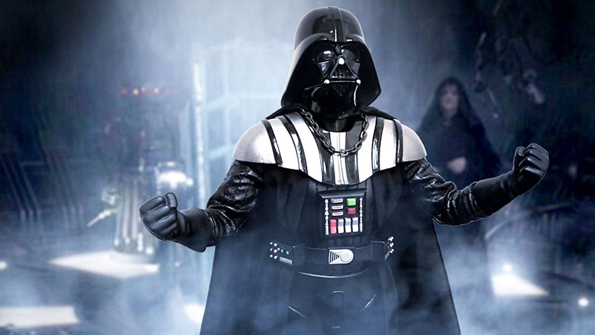 Piureman's tweet photo. George Lucas confiesa que para crear al personaje Dart Vader de Star Wars, se inspiró en "un dictador latino que usaba capa con cierta frecuencia." https://t.co/MtZNc7KmER