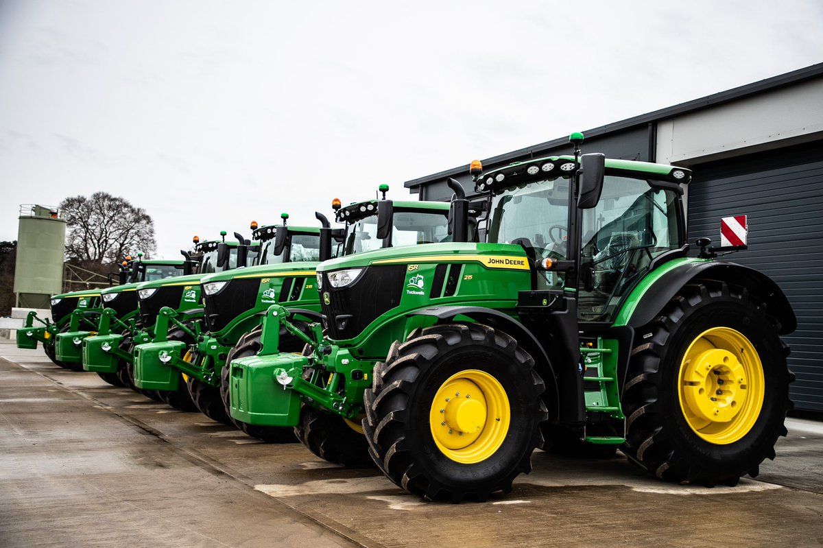 Long, Medium and short term hires available for our brand new John Deere 6R215 ultimates on 600/710 Michelins.

Email jake@tru7.com for more info 

#Farming #TractorHire #Agriculture #JohnDeere #6R215 #SuffolkFarming  #BackBritishFarming #agtwitter #agrichat #clubhectare