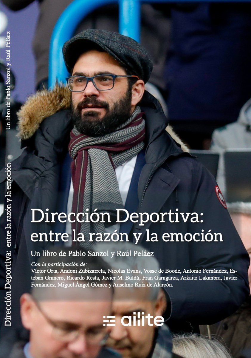 Algo pasará en Sevilla la semana que viene… 

Me hace especial ilusión anunciar la publicación de mi primer libro sobre Dirección Deportiva escrito junto a un gran profesional y referente como <a href="/raulpelaez_/">Raúl Peláez</a>

<a href="/_ailite/">ailite</a> ⚽️📕