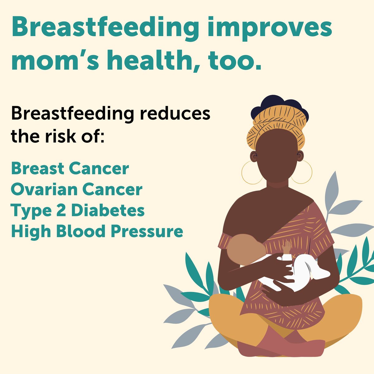 informed_gens's tweet image. Did you know that, breastfeeding does not only benefit children but also mom's health? breast feed exclusively during first 6 months to #EndStunting in childrens.
#SaveFutureGenerations
#EndStunting
#Getinformedgetprevented