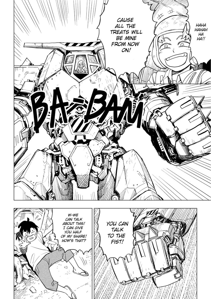 Like Wind and Thunder, a short comic. Read from left to right.
[1/3]