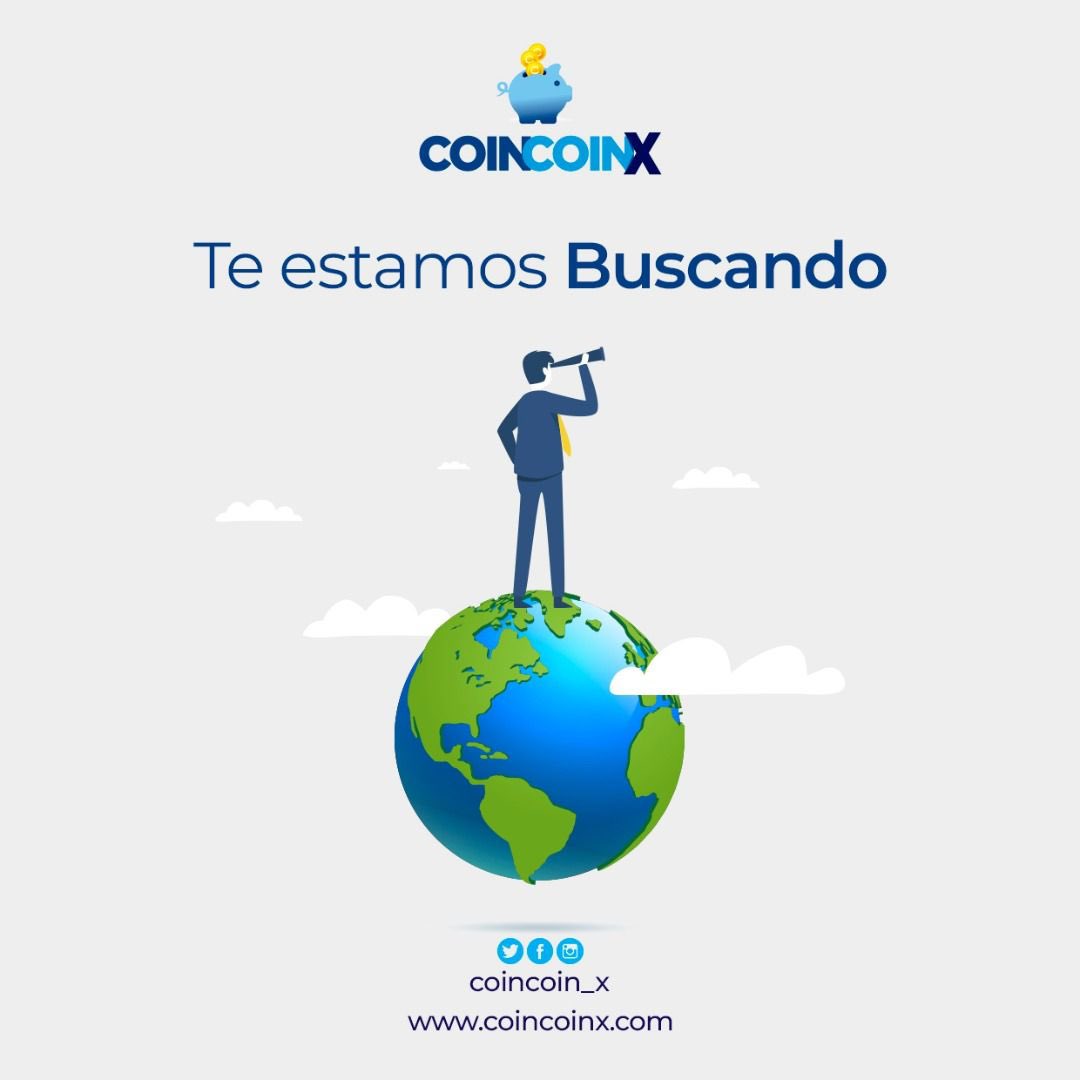 ¿Eres diseñador gráfico? ¿Te gusta apasiona el mundo cripto? Si la respuesta es SI ¡te estamos buscando! 🙌🏻 solo debes enviarnos tu resumen y portafolio a info@coincoinx.com y te estaremos contactando😉