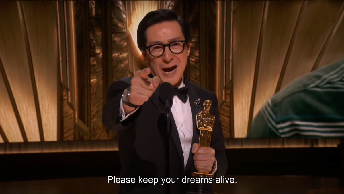 Kirk_Rutter's tweet photo. If there's one important lesson we take away from the 95th Academy Awards, then it's this... https://t.co/KzEOxDvAdi
