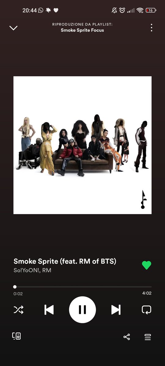 <a href="/RmNotizie/">NAMJOON ITALIA</a> <a href="/RMGlobalUnion/">RM RPWP Union⁷ #RightPeopleWrongPlace</a> <a href="/BTSItalia_twt2/">BTS Italia² 💜</a> Buonasera! Ci siamo anche noi!
Scusate il ritardo 👀💜

#SmokeSpriteitalysp #RM 🔥