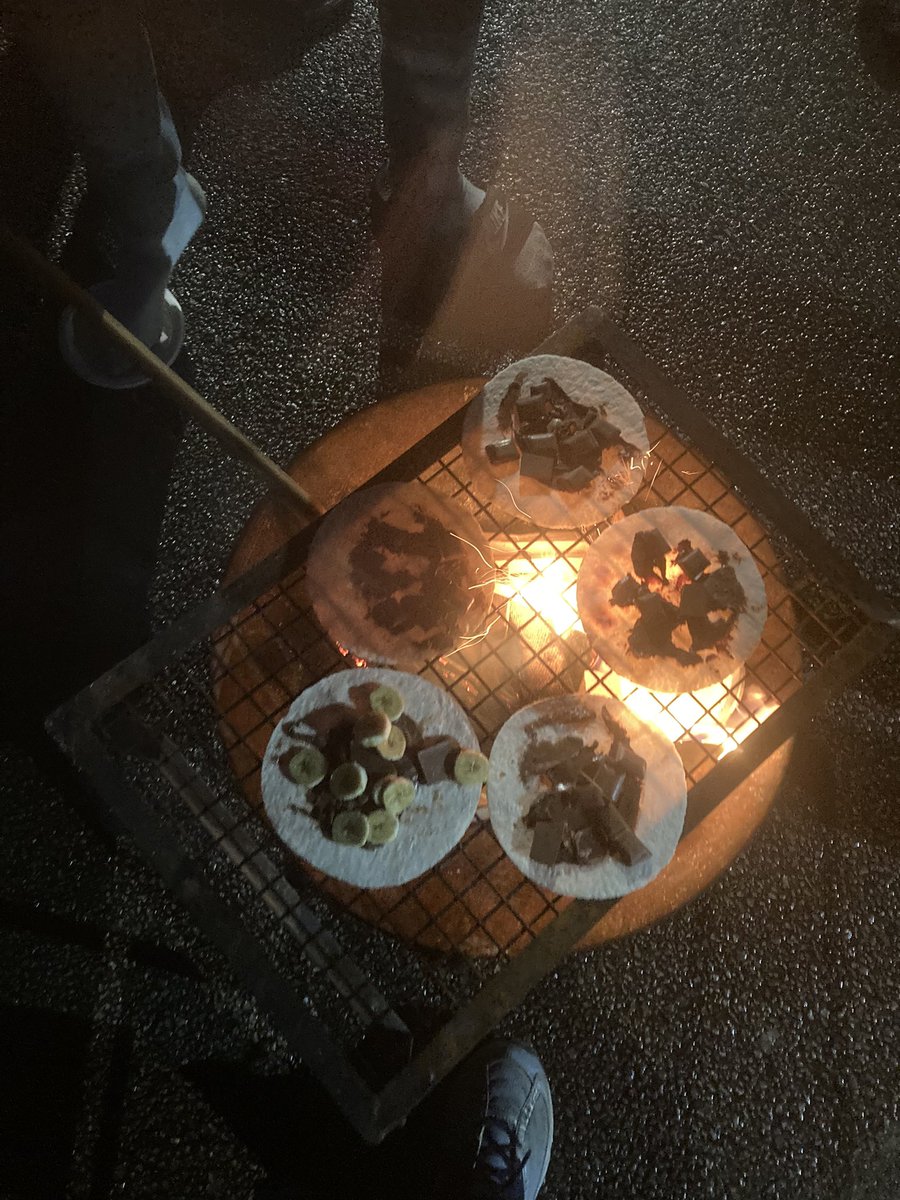 Chocolate bananas and wraps at the well being hub tonight - pleased the rain and hail has held off! <a href="/HaverhillToCo/">Haverhill Town Council</a> <a href="/ExploreOutdoor_/">Explore Outdoor</a>