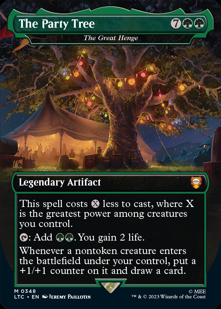 RumTheseHandz's tweet photo. The Great Henge is finally getting a reprint! #MTGxLOTR https://t.co/iG7vh9wnpj
