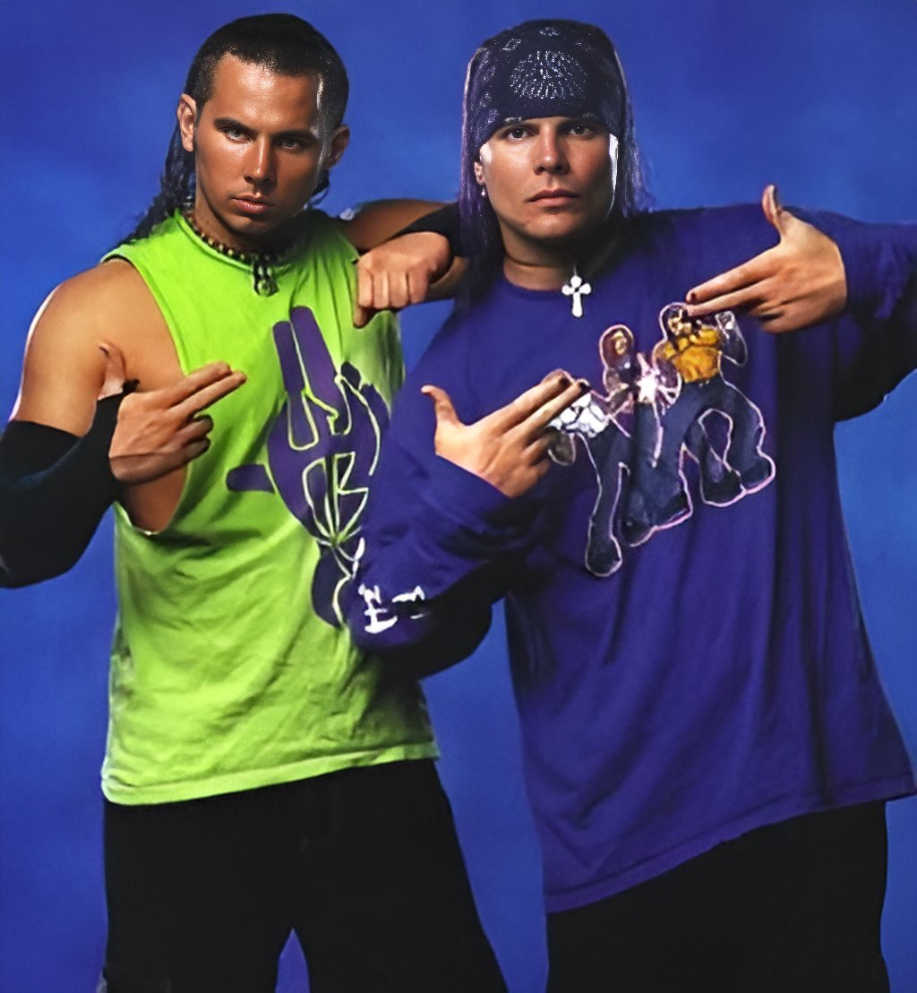 TalentedKamarty's tweet photo. Enhanced Hardy Boyz/Team Xtreme Pictures 🔥 #MattHardy #JeffHardy #TheHardyBoyz #TheHardyz #TeamXtreme https://t.co/KKpQXAirNH