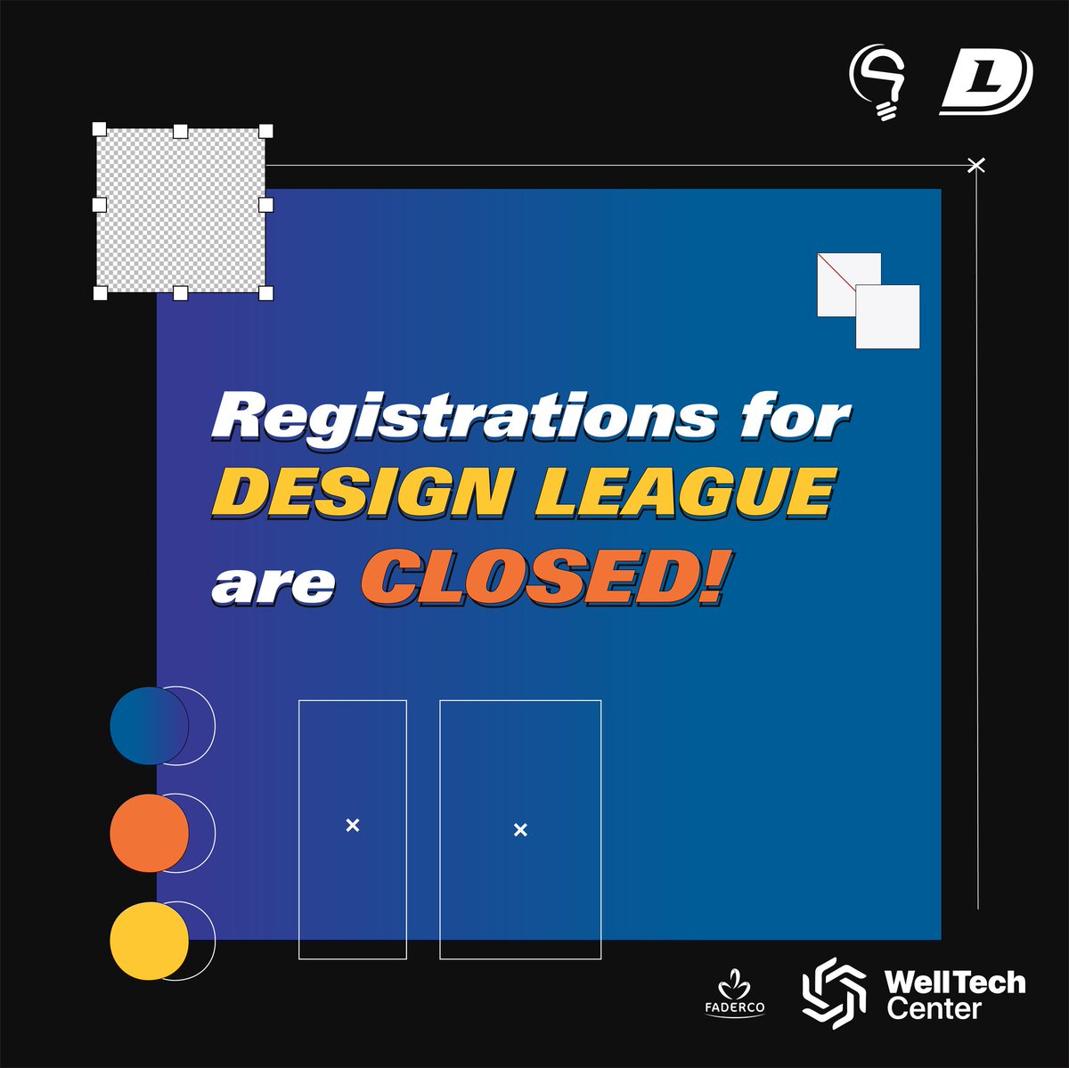 CSESI_Club's tweet photo. Thank you to everyone who registered for Design League!🙏 Registration is now closed.
We can't wait to see all the amazing designs that will come out of this event.👀🔥
#CSE #design #DesignLeague #registrations #uiuxdesign #3ddesign https://t.co/LikLmKXJdQ