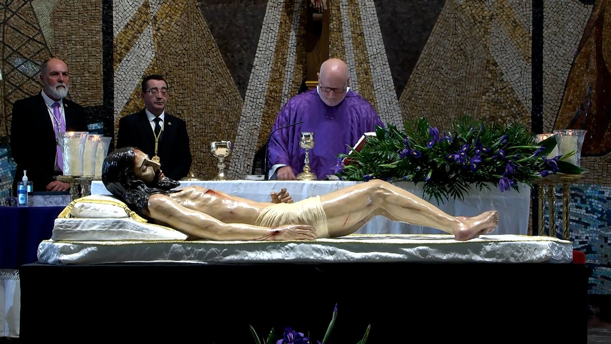 tuweb_tv's tweet photo. 🎥📺 El Viernes Santo la Santísima Soledad del Mar Menor volverá a llenar de esplendor las calles de Santiago de la Ribera, este año junto al Cristo Yacente, José Alberto Rodríguez, vicepresidente de la Cofradía, hoy martes en BLANCO SATÉN a las 22.30h en Canal 1 Mar Menor-TP https://t.co/5Dx7kiLnbT