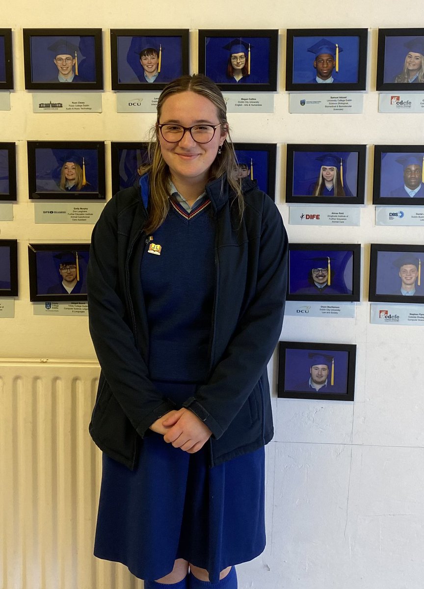 Wishing Aniela our 5th Year student the very best of luck as she flies to America for the St Patrick's Day , having been invited to play the violin with the Crossborder Orchestra in Carnegie Hall in New York and in the White House in Washington for the President Joe Biden.👏👏