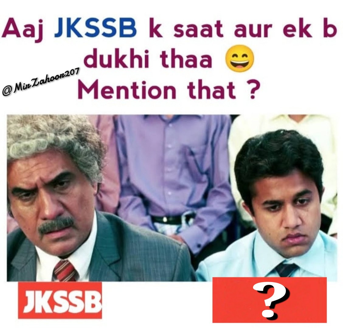 MirZahoor207's tweet photo. #JkAspirants Zindabaad ❤❤❤
Say no to #Aptech_Blacklisted #JKSSBscams https://t.co/1j10wqvOyw
